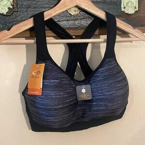 Champion Smooth Sports Bra Power Shape Concealing Petals Size Large